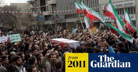 Iranian Opposition Calls For Fresh Protests Over Pair Killed During Rally Iran The Guardian