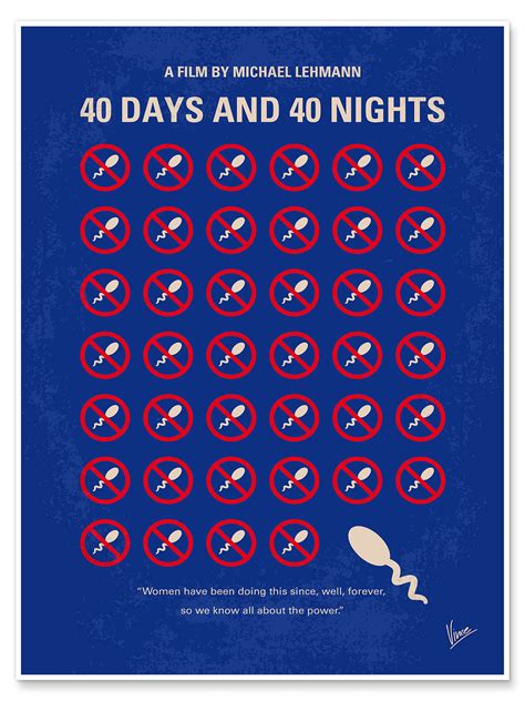 40 Days And 40 Nights Print By Chungkong Posterlounge