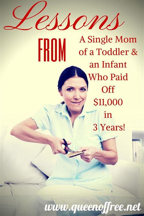 Think Single Moms Cannot Pay Off Debt Think Again It Was Not An Easy Journey For This Mom But