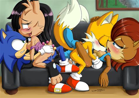 Commission From Teenflash09 Sonic X Nicole Vs Tails X