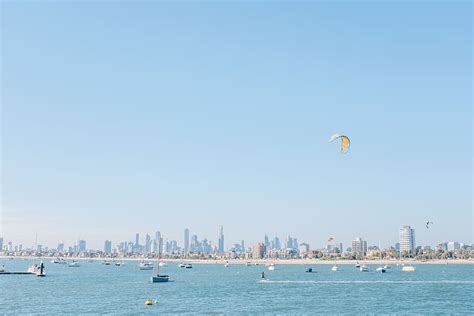 Hd Wallpaper Australia Melbourne Saint Kilda Water Sky
