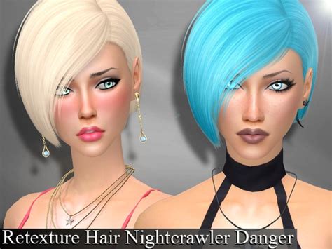 Curly hair the sims 4/mia. Sims 4 Hairs ~ The Sims Resource: Nightcrawler`s Danger ...