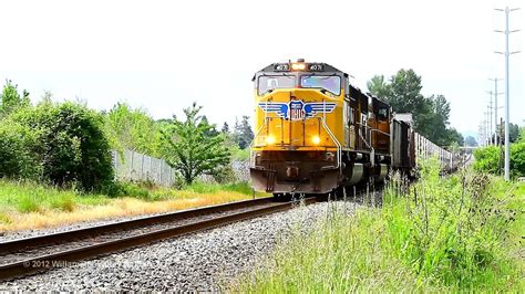 If you ask someone about food in salem, many will say go to portland. UP 4071 leads a MOW rail train at Indian School Road ...