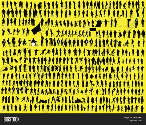 Hundreds Silhouettes Vector And Photo Free Trial Bigstock