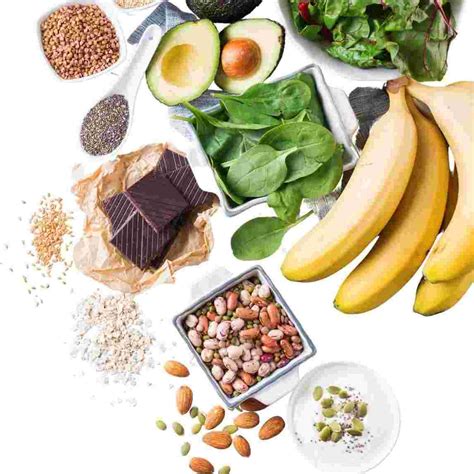 magnesium rich foods list of fruits and food sources of magnesium