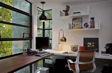 Make The Most Of Your Corner Windows Home Study Rooms Home Office