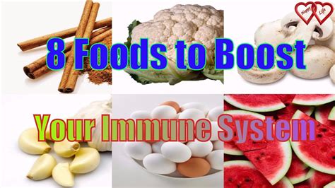 There are many foods that have immune boosting properties from fruits and vegetables to teas and spices. 8 Foods to Boost Your Immune System - YouTube
