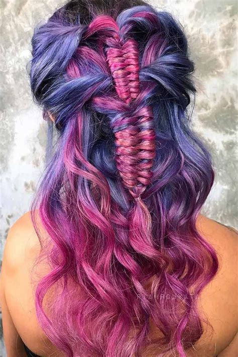 Hair Color 2017 2018 Explore Our Gallery Of Vibrant Ombre Hairstyles
