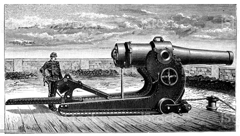 antique illustration of cannon stock illustration download image now 19th century style
