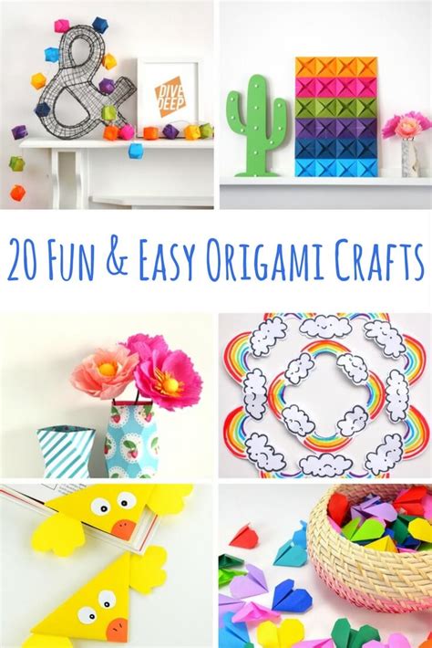 20 Fun & Easy Origami Crafts for Everyone to Learn