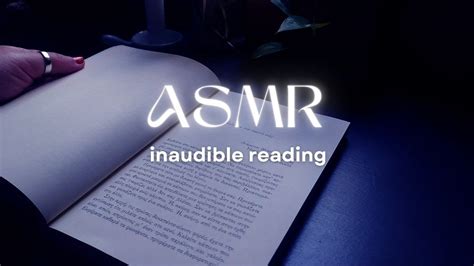 Asmr 😴 Inaudible Whispering To Help You Sleep • Inaudible Reading 📖 Youtube