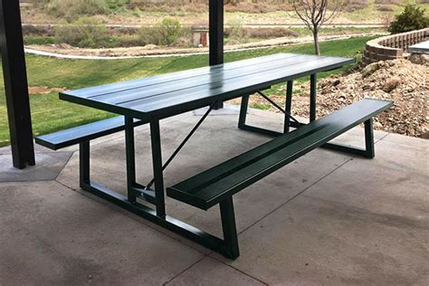 To further serve the community, our 8' picnic tables are available with an ada compliant option, for no additional cost. Aluminum Metal Picnic Table Manufacturers - Quality Site ...