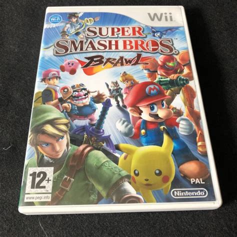 Super Smash Brothers Brawl Nintendo Wii Pal Version Ebay