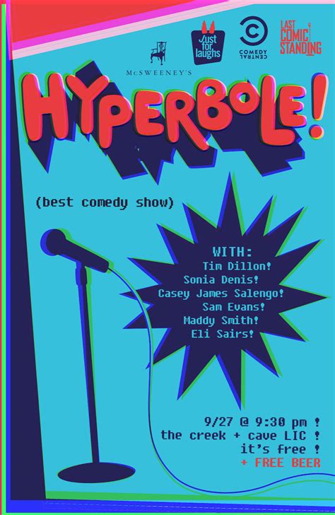 hyperbole the best comedy show ever we heart astoria