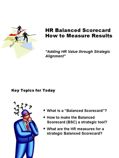 Hr Balanced Scorecard How To Measure Results Adding Hr Value Through