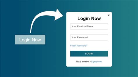 Popup Login Form Design Using Html And Css Images And Photos Finder