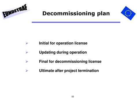 Templates provided to determine their applicability while considering the fiscal, schedule, and staffing implications. PPT - Preparing a decommissioning project PowerPoint ...