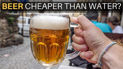 Beer Is Cheaper Than Water Prague Czech Republic Youtube