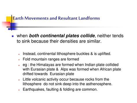 Ppt Physical Characteristics Of The Earth Movement And Resultant