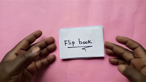 How To Make A Flip Book Youtube