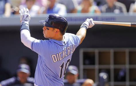 Pirates' dickerson, 2nd in nl. Rays Corey Dickerson In Shape and Hoping for Big Year in ...
