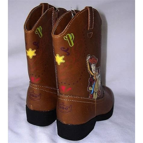 Disney Pixar Toy Story Woody Light Up Cowboy Boots All About Cow Photos