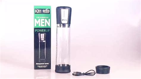 Electric Vacuum Dildo Exercise Extender Dick Penis Pump Vacuum For Men