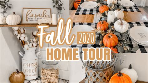Fall Home Tour 2020 🍂 Decorating Early Decor Ideas Youtube