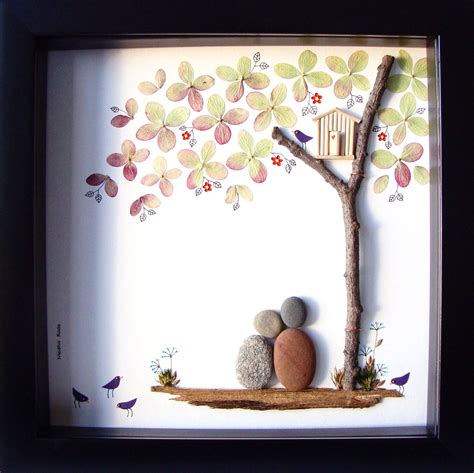 Pebble Art Couple's Gift Unique Couple's Gift by MedhaRode on Etsy ...
