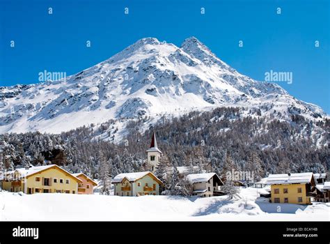 Maloja Village Switzerland Hi Res Stock Photography And Images Alamy