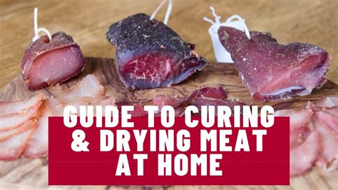 Guide To Drying And Curing Meat At Home In Detail Youtube