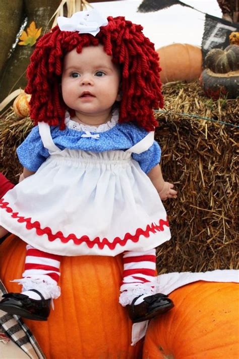 Raggedy Ann Baby Costume Best Halloween Costumes For Kids Diy Kids