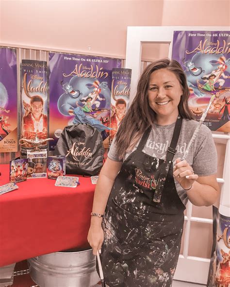 Painting With A Twist Orlando Review With Disneys Aladdin