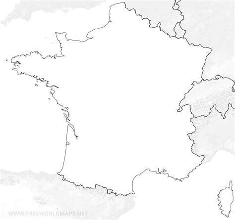 À partir de 6 ans des cartes thématiques vierges, à remplir en s'appuyant sur les légendes et avec l'aide du . Carte De France pour Carte Vierge De France | PrimaNYC.com