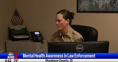 Breaking The Stigma Shoshone County Sheriff Speaks On Mental Health In