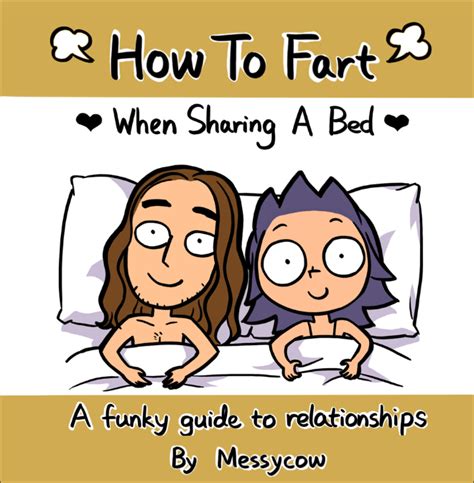 how to fart when sharing a bed illustrated guide