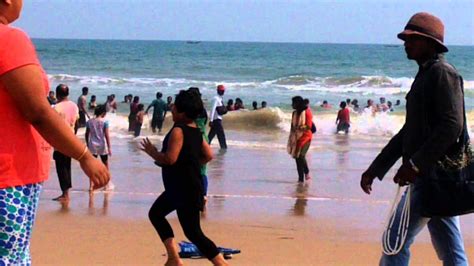 Puri Beach Odisha Best Location For Visit And Famous For God Sri Jagannath Youtube