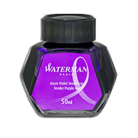 Waterman Fountain Pen 50ml Bottle Ink Tender Purple