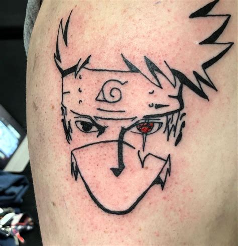 Kakashi Tattoo Kakashi Tattoo Naruto Tattoo Tattoos