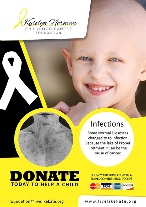 Poster Design For Katelyn Norman Childhood Cancer Foundation By Asif