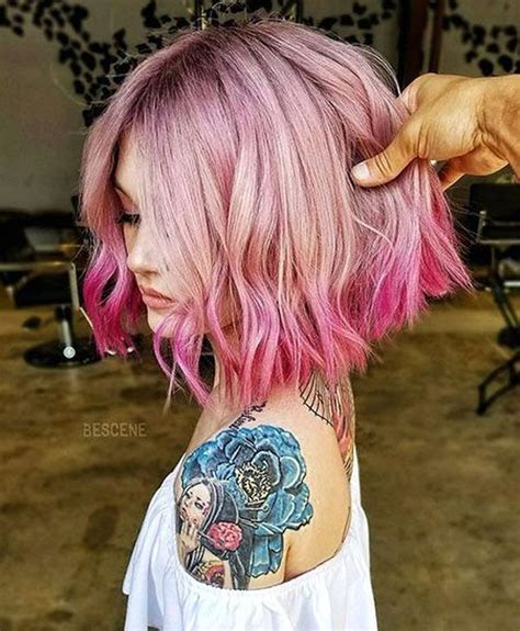 50 Lovable Short Ombre Haircut Ideas For Women Hair Styles Pastel