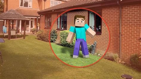 5 Times Minecraft Caught On Camera And Spotted In Real Life
