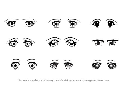 How To Draw Anime Girl Eyes Step By Step For Beginners Design Talk