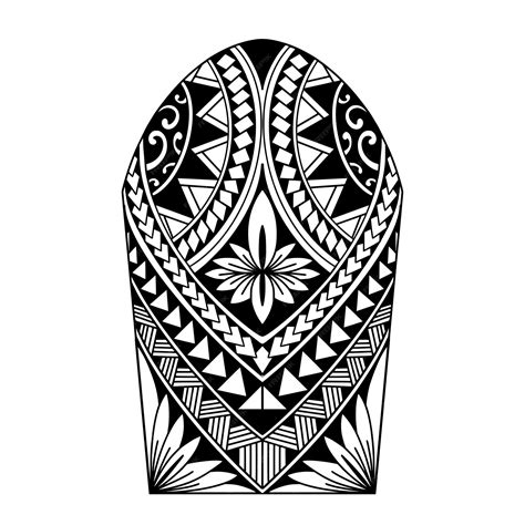 Polynesian Tattoo Template Arm
