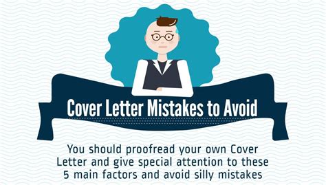 5 Common Cover Letter Mistakes To Avoid Infographic Blog