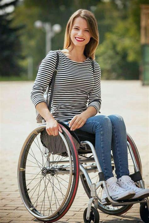 Mobility Aids Disabled People Foto Pose Lady Female Models