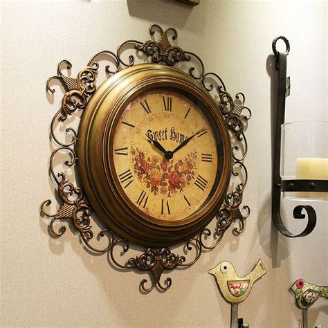 20 Vintage Style Wall Clock Homyhomee