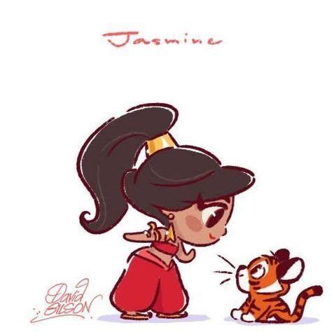 Jasmine Aladdin The Art Of David Gilson Mar A Dibujos De Disney Princesas Disney Y Cosas De