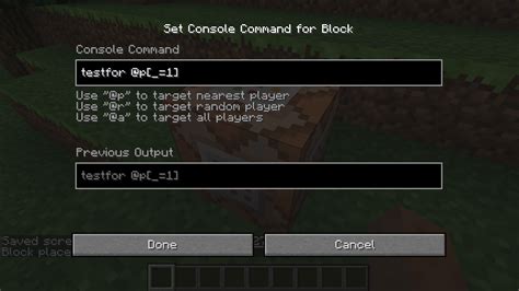 Minecraft Java Edition Using Setblock How Do I Set A Command Block