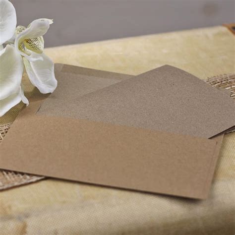 Blank Kraft Cards And Envelopes Paper Crafting Craft Supplies